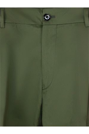 Pantalone in cotone verde BE ABLE | NEWRICCARDOMGOVERDE